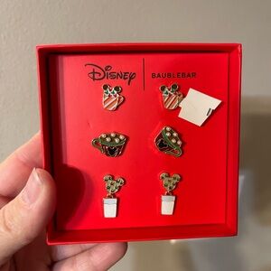 NIB Disney Baublebar earrings
